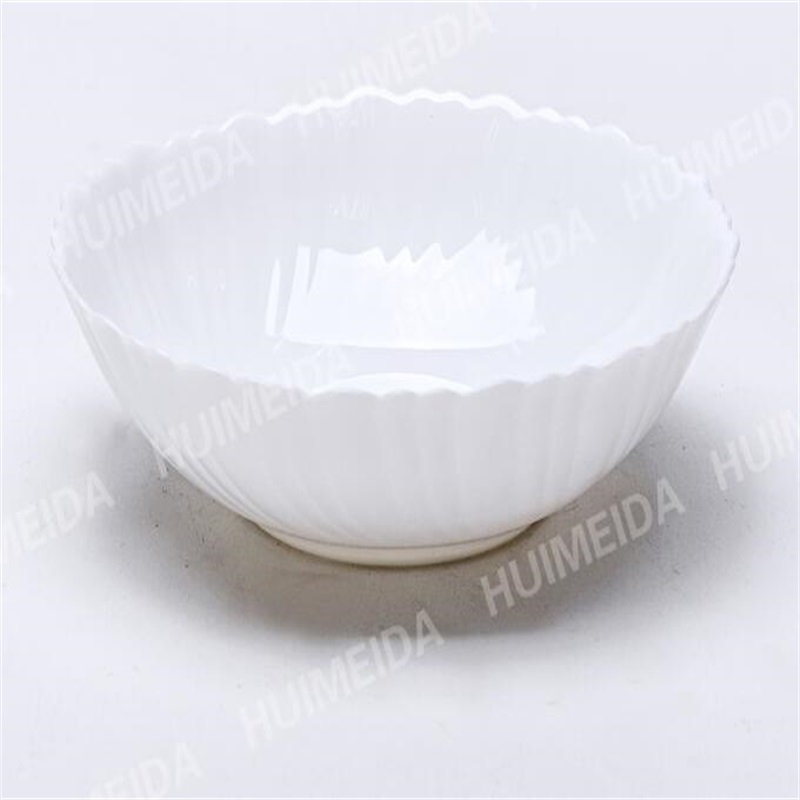 Vaisselle en verre opale - bol tw et couverts en verre opaque résistant à la chaleur
